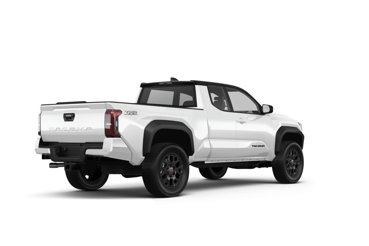 Toyota Tacoma - Back view Toyota Tacoma - Back view